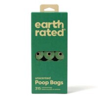Earth Rated (Ес Рейтід) Poop Bags - Пакети для прибирання за собакою без аромату (315 шт. (21 рулон.х15 шт.)) в E-ZOO