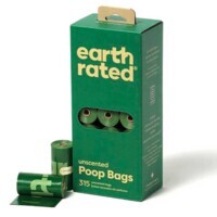 Earth Rated (Эс Рейтид) Poop Bags - Пакеты для уборки за собакой без аромата (1 рулон (15 шт.)) в E-ZOO