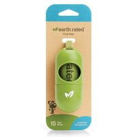 Earth Rated (Эс Рейтид) Leash Dispenser Unscented - Диспенсер для гигиенических пакетов с рулоном пакетов без аромата (Комплект)