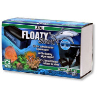 JBL (ДжиБиЭль) Floaty Shark - Плавающий магнитный скребок для чистки толстых аквариумных стекол (150х60х30 мм) в E-ZOO