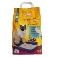 Pretty Cat (Прэтти Кэт) Lavander - Наполнитель для кошачьего туалета, бентонитовый, с ароматом лаванды (5 кг)