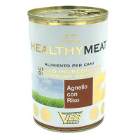 Healthy (Хелсі) Meat - Консервований корм з ягням та рисом для собак (паштет) (400 г) в E-ZOO