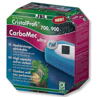 JBL (ДжиБиЭль) Carbomec ultra Pad - Комплект с губкой и активированным углем для фильтров CristalProfi e700-1/e900-1/e1500-1 (e700-1/e900-1) в E-ZOO