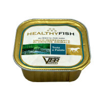 Healthy (Хэлси) Fish - Консервированный корм с форелью и картошкой для собак (паштет) (150 г) в E-ZOO