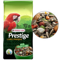 Versele-Laga (Верселя-Лага) Prestige Premium Loro Parque Ara Parrot Mix - Повнораціонний корм для великих папуг (15 кг) в E-ZOO