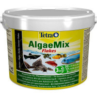 Tetra (Тетра) Algae Mix Flakes - Корм для травоядных декоративных рыб (хлопья) (10 л)