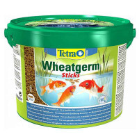 Tetra (Тетра) Pond Wheatgerm Sticks - Корм в виде палочек для питания прудовых рыб в условиях низких температур осенью и весной (10 л)