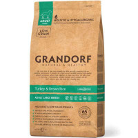 Grandorf (Грандорф) Turkey & Brown Rice Adult Large Breeds - Сухой корм с индейкой и коричневым рисом для взрослых собак крупных пород (12 кг)