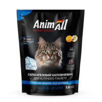 AnimAll (ЭнимАлл) Cat litter Blue valley - Наполнитель силикагелевый Голубая долина для кошачьего туалета (3,8 л) в E-ZOO