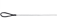Trixie (Тріксі) Chain Leash with Nylon Hand Loop - Повідець-ланцюг з нейлоновою ручкою (4 мм / 1 м) в E-ZOO