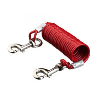 Trixie (Трикси) Cable with Spiral – Трос-спираль для привязи собак с карабинами (5 м) в E-ZOO
