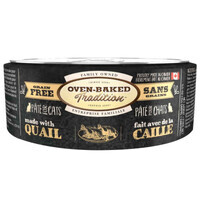 Oven-Baked (Овен-Бекет) Tradition Cat Fresh Quail - Консервований беззерновий корм зі свіжим м'ясом перепелиці для котів (паштет) (156 г) в E-ZOO