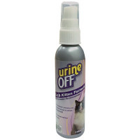 TropiClean (Тропиклин) Urine Off - Спрей для удаления органических пятен и запахов, для котов и котят (118 мл)