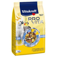 Vitakraft (Витакрафт) Pro Vita – Корм для средних попугаев с пробиотиками (750 г)