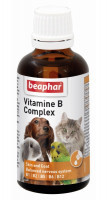 Beaphar (Беафар) Vitamine B Complex - Витаминный комплекс для кошек, собак, грызунов и птиц (50 мл) в E-ZOO