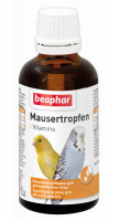 Beaphar (Беафар) Mausertropfen Vitamins - Вітамінна добавка для птахів (50 мл) в E-ZOO