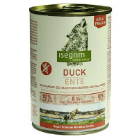 Isegrim (Изегрим) Duck with Parsnip Sea Buckthorn&Wild Herbs - Консервованный корм с уткой, пастернаком, облепихой и дикорастущими травами для собак (400 г)
