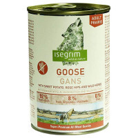Isegrim (Изегрим) Goose with Sweet Potato Rose Hip & Wild Herbs - Консервованный корм с гусаком, бататом, шиповником и дикорастущими травами (400 г)