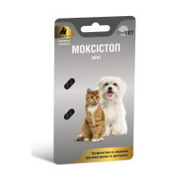 Pro VET (ПроВет) Моксістоп - Таблетки антигельмінтні для собак і котів (Mini) в E-ZOO