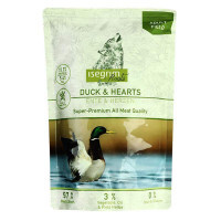 Isegrim (Изегрим) Pouch Roots Duck & Hearts - Консервированный корм с уткой и куриными сердечками для взрослых собак (410 г)