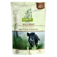 Isegrim (Ізегрім) Pouch Roots Wild Boar Monoprotein - Консервований монопротеїновий корм з м'ясом кабана для дорослих собак (410 г) в E-ZOO