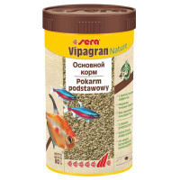 Sera (Сера) Vipagran Nature - Основной корм для всех рыб, питающихся в средних слоях воды (12 г)