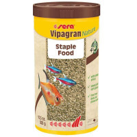 Sera (Сера) Vipagran Nature - Основной корм для всех рыб, питающихся в средних слоях воды (250 мл)