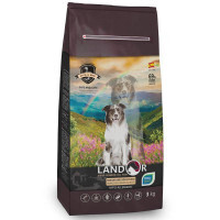 Landor (Ландор) Senior & Adult Duck & Rice - Сухой корм с уткой и рисом для пожилых и взрослых собак всех пород с функцией улучшения мозговой деятельности (3 кг)