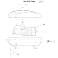 Sera (Сера) Air Plus 275R Pump - Повітряний компресор для прісноводних і морських акваріумів об'ємом до 280 л (275R Plus) в E-ZOO фото №2 Sera (Сера) Air Plus 275R Pump - Повітряний компресор для прісноводних і морських акваріумів об'ємом до 280 л (275R Plus) в E-ZOO