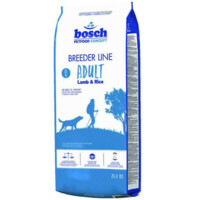 Bosch (Бош) Breeder Line Lamb & Rice - Сухий преміум корм зі свійською птицею для дорослих собак середніх і великих порід (20 кг) в E-ZOO