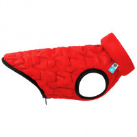 Collar (Коллар) AiryVest UNI - Двусторонняя эластичная курточка для собак (красная/черная) (XS28 (25-28 см)) в E-ZOO
