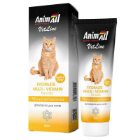 AnimAll VetLine (ЕнімАлл ВетЛайн) Fitopaste Multi-vitamin - Мультивітамінна фітопаста для котів (100 г) в E-ZOO