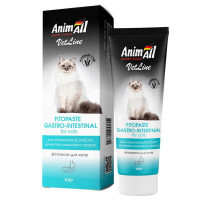 AnimAll VetLine (ЭнимАлл ВетЛайн) Fitopaste Gastro-intestinal - Фитопаста для нормализации работы желудочно-кишечного тракта у кошек (100 г)