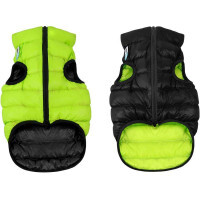 Collar (Коллар) AiryVest - Двусторонняя курточка для собак (салатовая/черная) (S30 (27-30 см)) в E-ZOO