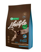 Nature's Protection (Нейчерес Протекшн) Lifestyle Grain Free White Fish Sterilised Adult Cat - Сухий беззерновой корм з білою рибою для стерілізованих дорослих кішок (400 г) в E-ZOO