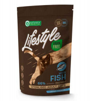 Nature's Protection (Нейчерес Протекшн) Lifestyle Grain Free White Fish Sterilised Adult Cat - Сухий беззерновой корм з білою рибою для стерілізованих дорослих кішок (400 г) в E-ZOO