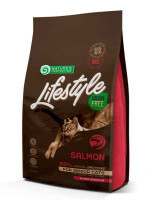 Nature's Protection (Нейчерес Протекшн) Lifestyle Grain Free Salmon Senior Cats – Сухой беззерновой корм c лососем для пожилых кошек (400 г) в E-ZOO