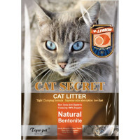 Tiger Pet (Тайгер Пет) Cat Secret Bentonite Litter Lemon – Бентонитовый наполнитель для кошачьего туалета с ароматом лимона (5 л)