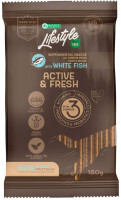 Nature's Protection (Нейчерес Протекшн) Lifestyle Grain Free White fish Active & Fresh – Беззернові ласощі з білою рибою для активних молодих собак (150 г) в E-ZOO