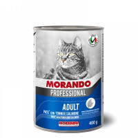 Morando (Морандо) Professional Adult Tuna and Salmon - Консервований корм з тунцем та лососем для дорослих котів (паштет) (400 г) в E-ZOO