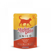 Morando (Морандо) Migliorgatto Unico Turkey - Консервированный корм с индейкой для взрослых кошек (85 г)