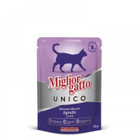 Morando (Морандо) Migliorgatto Unico Lamb - Консервированный корм с ягненком для взрослых кошек (85 г) в E-ZOO