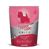 Morando (Морандо) Migliorcane Unico Ham - Сухий корм з шинкою для дорослих собак дрібних порід (800 г) в E-ZOO
