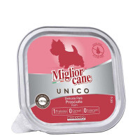 Morando (Морандо) Migliorcane Unico Ham - Консервированный корм с ветчиной для собак мелких пород (паштет) (150 г)