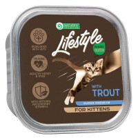 Nature's Protection (Нейчерес Протекшн) Lifestyle Kitten Trout - Влажный корм с форелью для котят и молодых кошек (85 г)