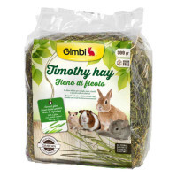 Gimpet (ДжімПет) GimBi Timothy Hay – Сіно для гризунів з тимофіївкою (500 г) в E-ZOO