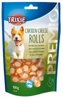 Trixie (Трикси) Premio Chicken Cheese Rolls – Роллы с курицей и сыром для собак (100 г)