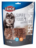 Trixie (Трикси) Premio Superfoods – Лакомство с курицей, уткой, говядиной и бараниной для собак (4х100 г) в E-ZOO