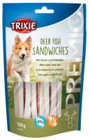 Trixie (Трикси) Premio Deer Fish Sandwiches – Лакомство с оленем и треской для собак (100 г)