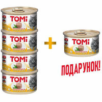 TOMi (Томи) Superpremium Duck – Консервы с уткой для котов (мусс) (85 г)